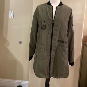 Army green jacket